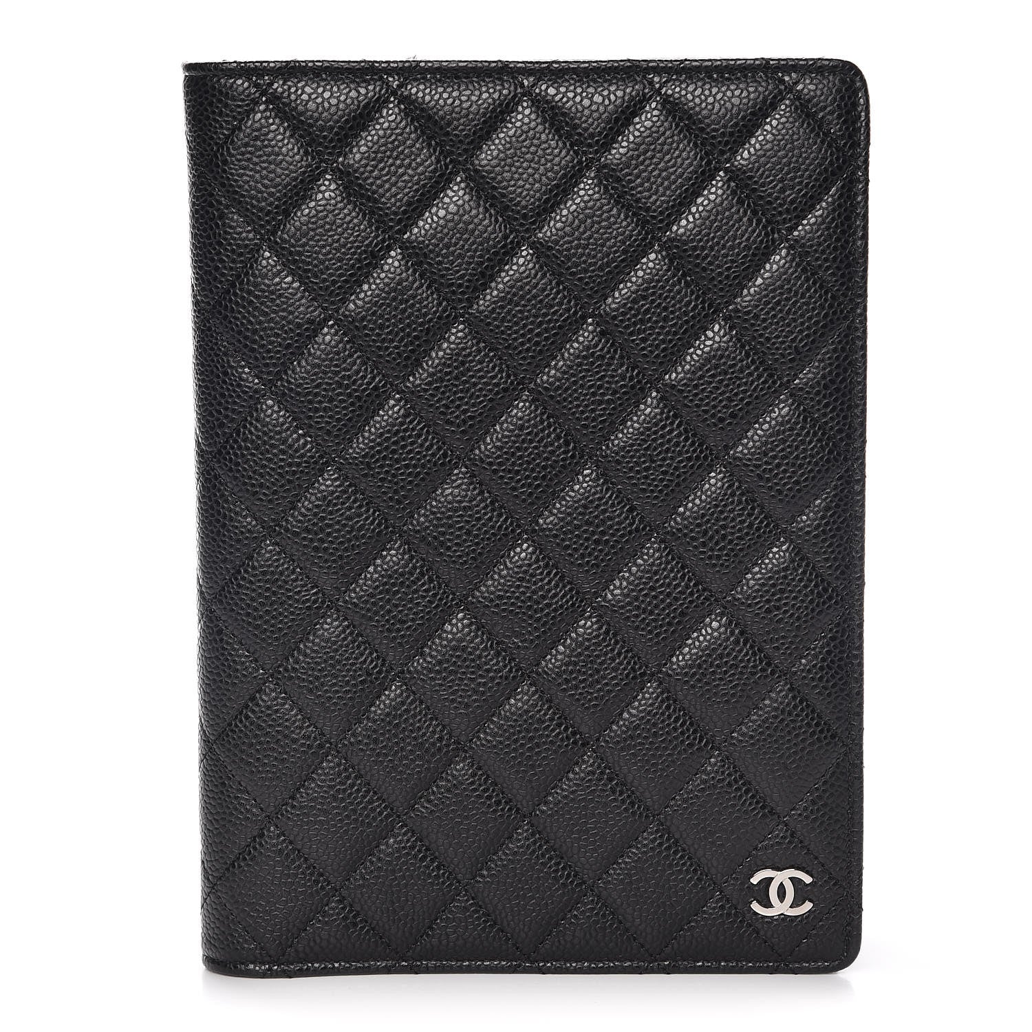 Chanel Caviar Quilted Large Agenda Cover Black 1 of 16