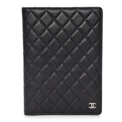 Chanel Caviar Quilted Large Agenda Cover Black 1 of 16
