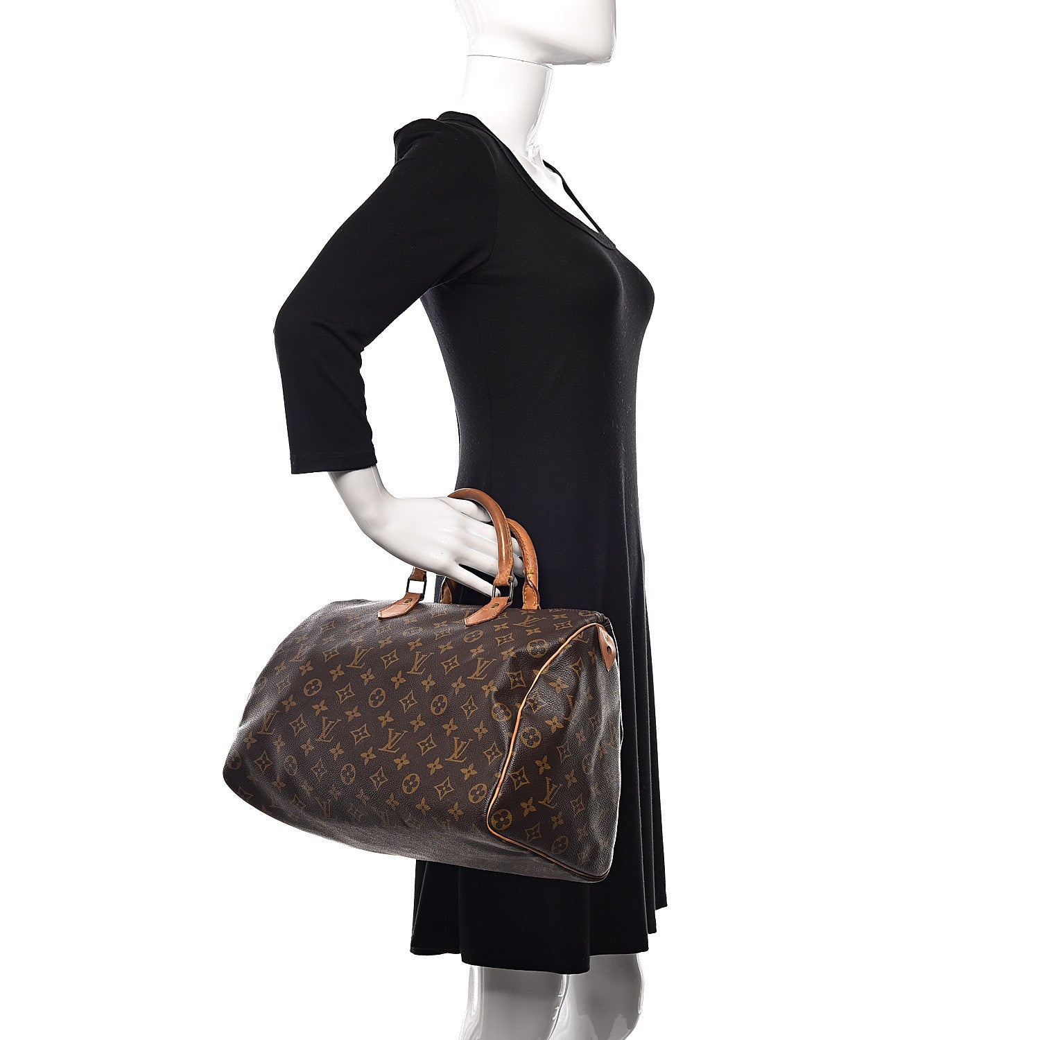 Louis Vuitton Monogram Speedy 35 2 of 22