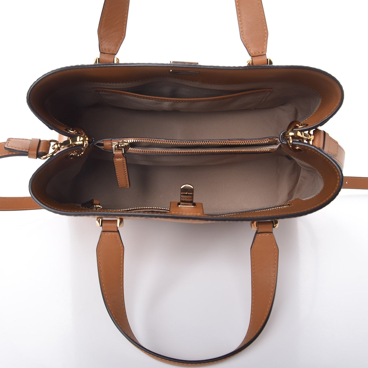 Visetos Large Essential Tote Cognac