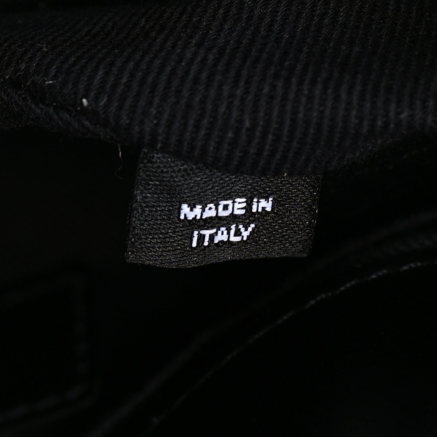 Calfskin Quilted CC Uniform Flap Belt Bag Black
