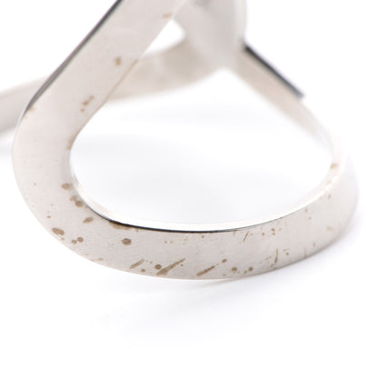 Chanel Metal CC Cuff Silver 5 of 7
