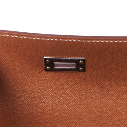 Hermes Madame Calfskin Kelly Sellier 25 Gold 17 of 32