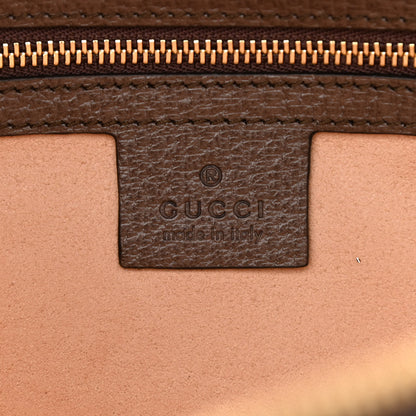 Gucci GG Supreme Monogram Web Medium Ophidia Boston Brown 8 of 10