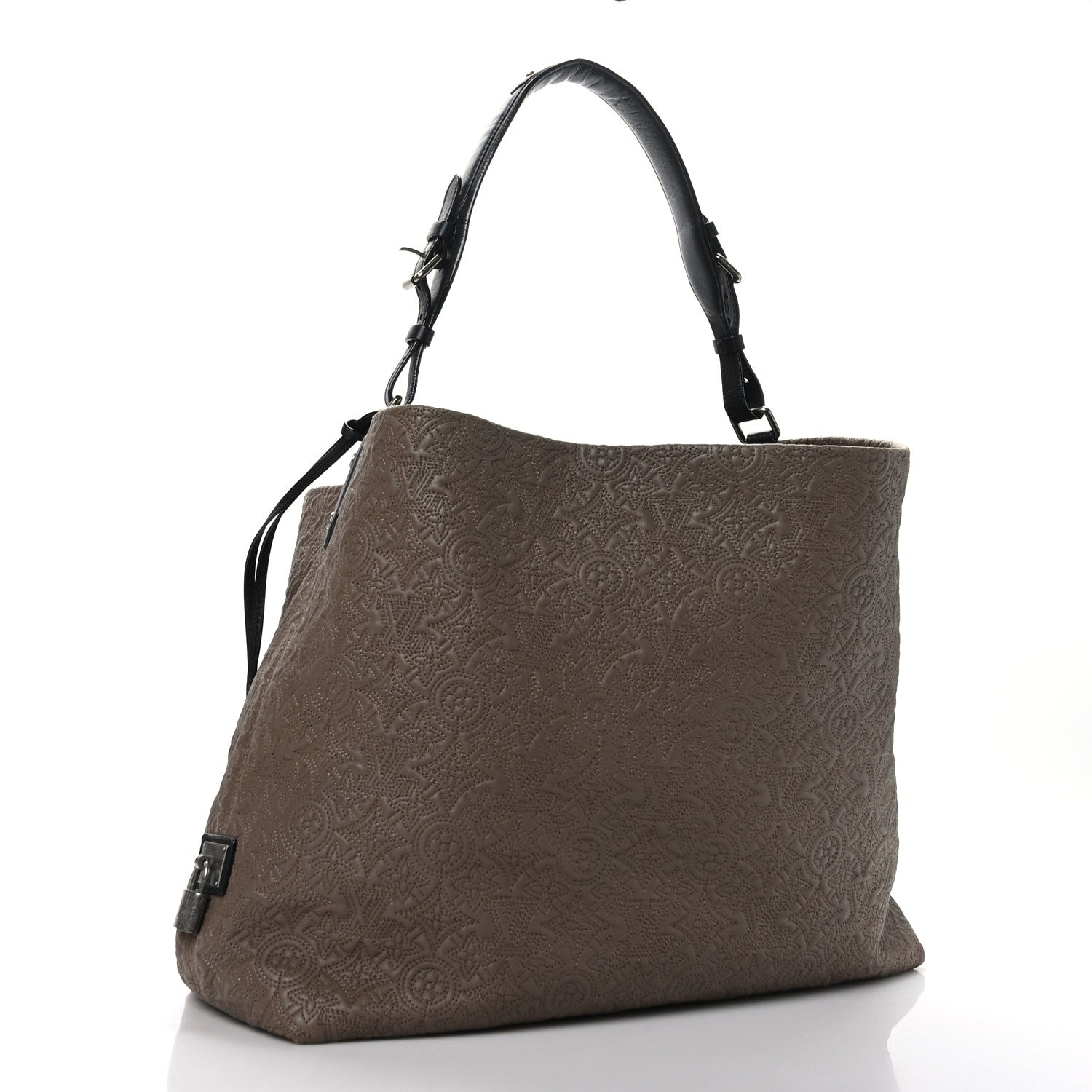 Louis Vuitton Monogram Lambskin Antheia Hobo GM Fumee 2 of 7