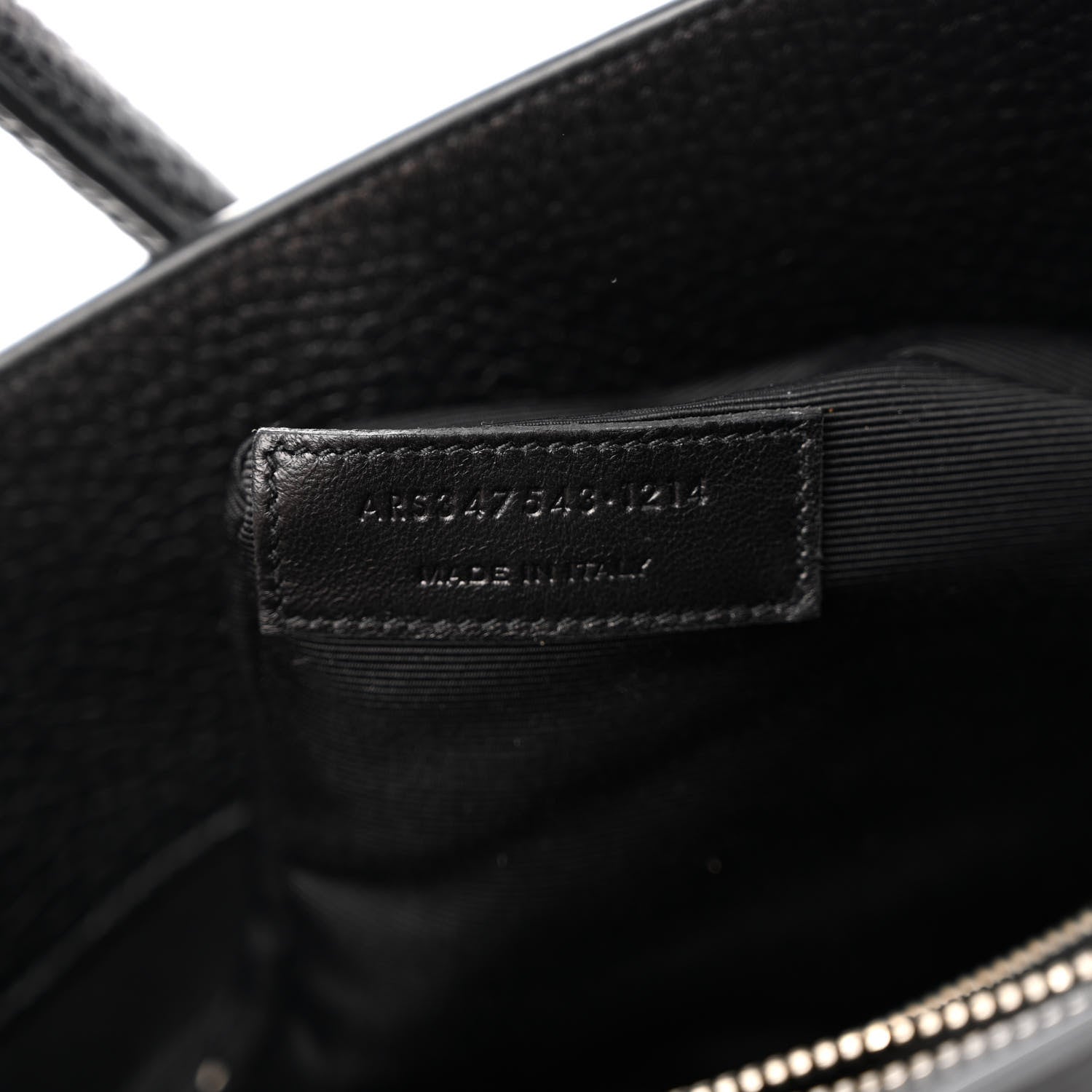 Saint Laurent Grained Calfskin Large Sac De Jour Carryall Black 6 of 15