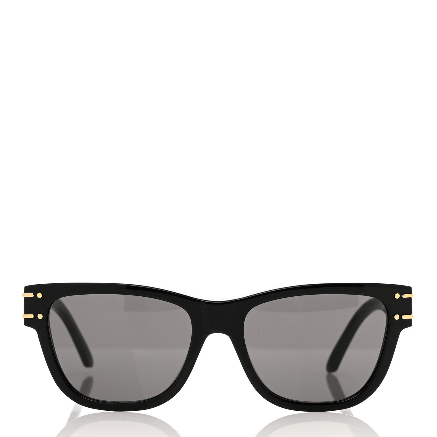 Diorsignature S6U Square Sunglasses Black