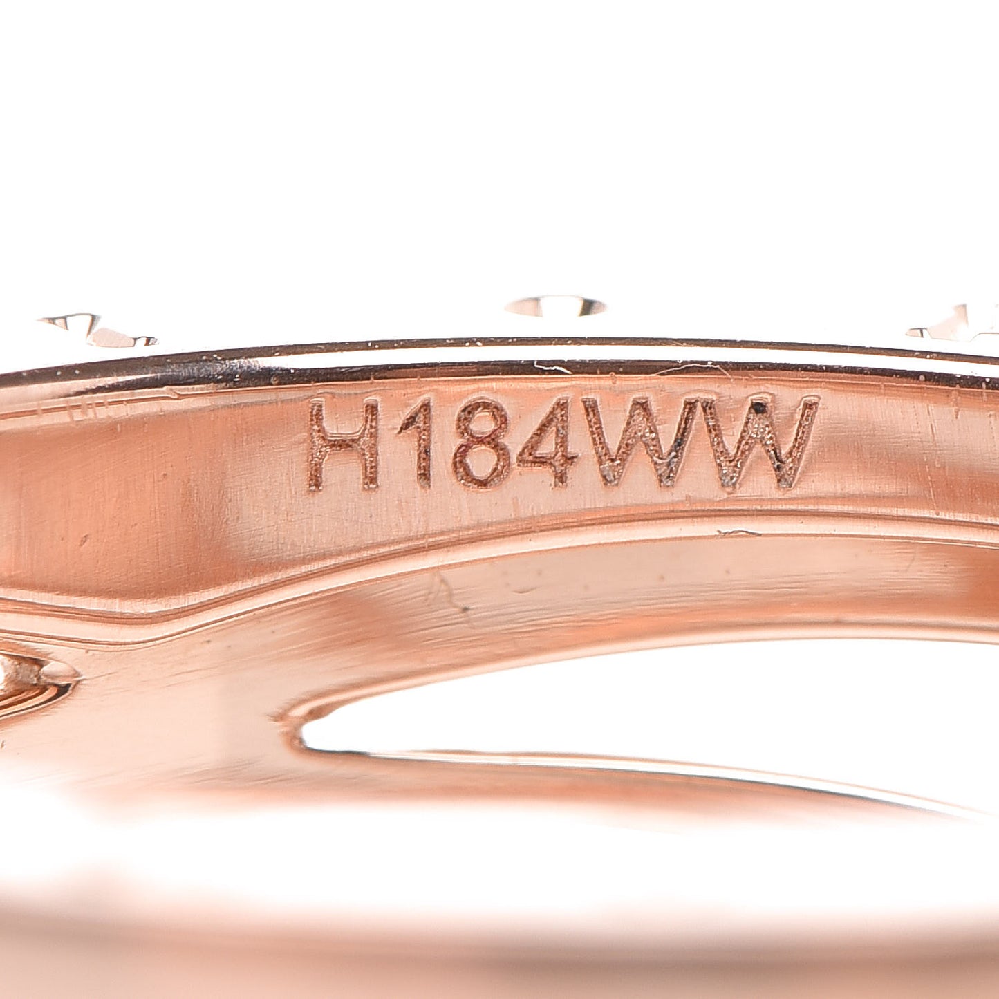 18K Rose Gold B.Zero1 Legend Four-Band Ring 59 8.75