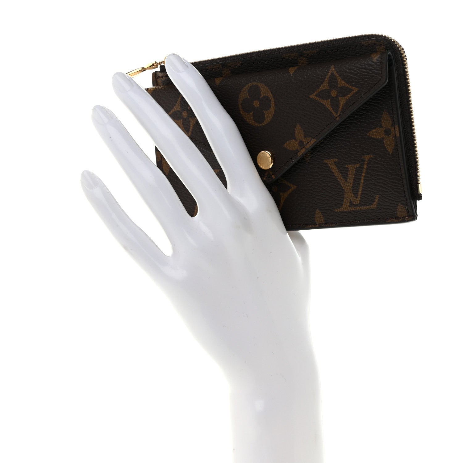 Louis Vuitton Monogram Recto Verso Card Holder Black 2 of 8