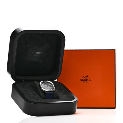 Hermes DLC Coated Titanium Nylon 39mm H08 Automatic Watch Bleu Abysse 5 of 5