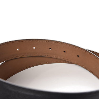 Hermes Polo Swift 32mm H Belt 90 Black Alezan 5 of 7
