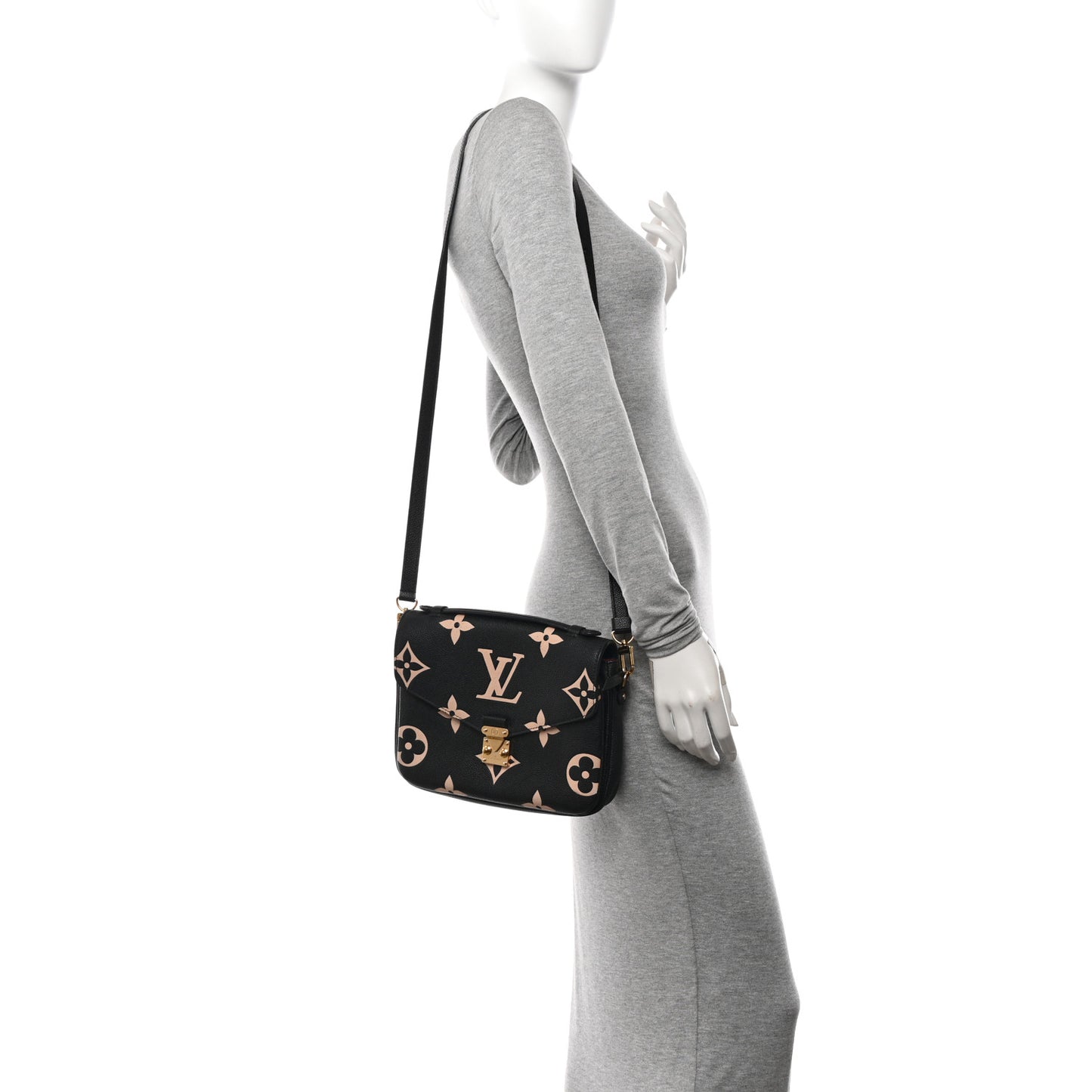 Empreinte Monogram Giant Pochette Metis Black Beige