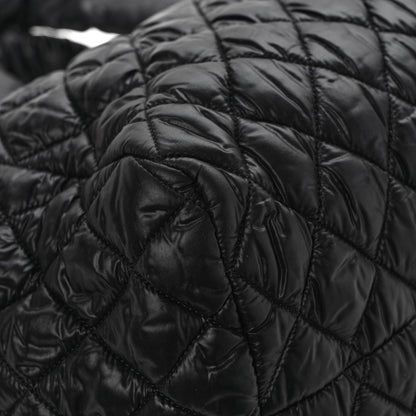 Chanel Nylon Quilted Medium Coco Cocoon Tote Black 9 of 10