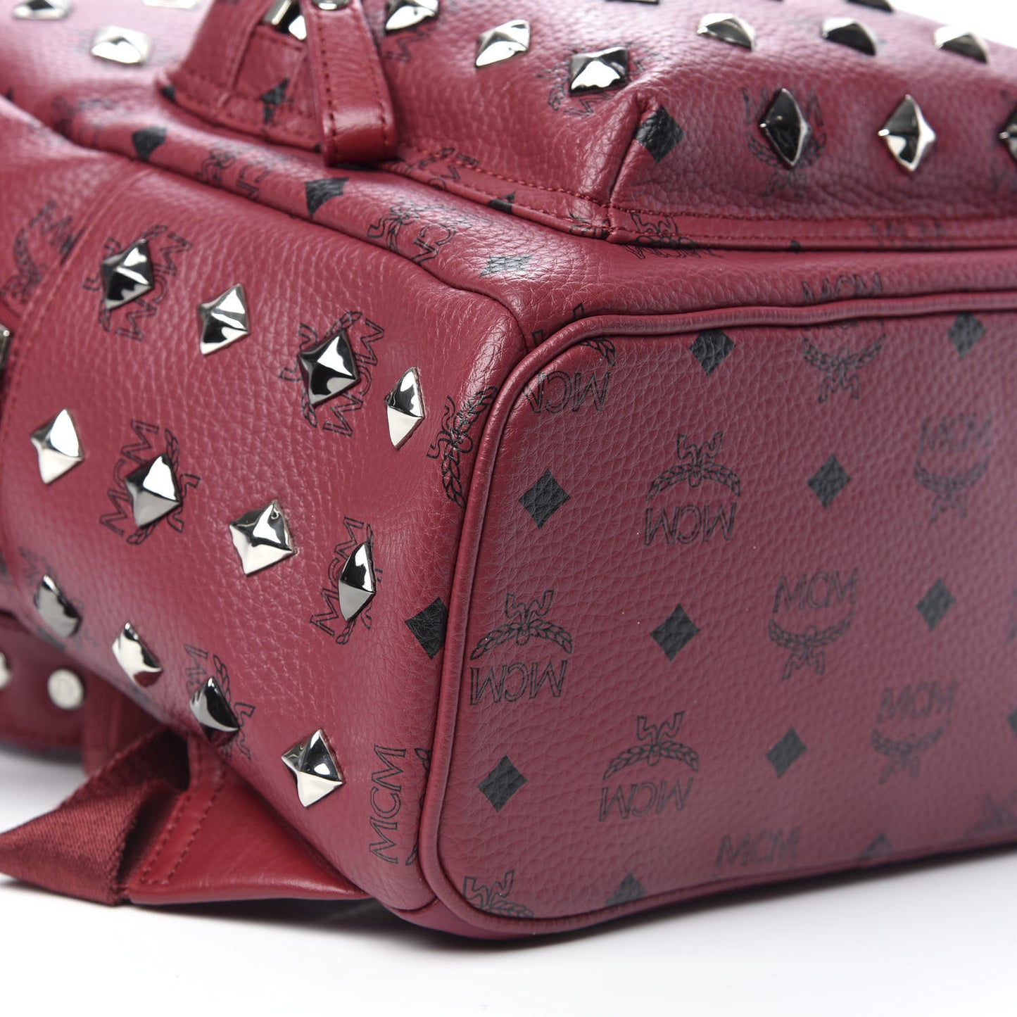 Visetos Studded Small Stark Backpack Scooter Red