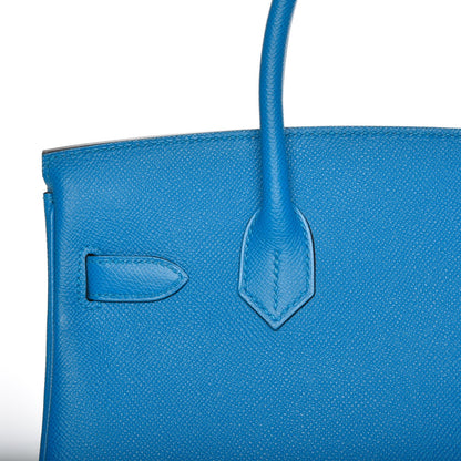 Hermes Epsom Birkin 30 Bleu Zanzibar 25 of 28