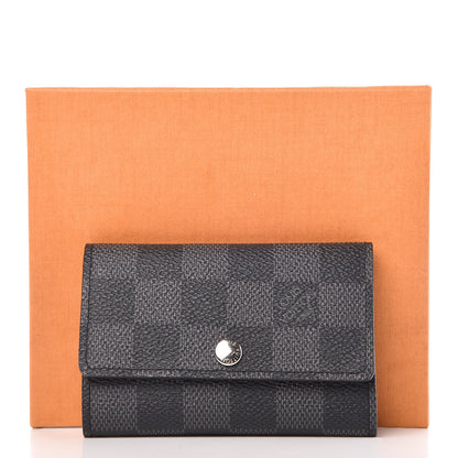 Louis Vuitton Damier Graphite Multicles 6 Key Holder 7 of 7
