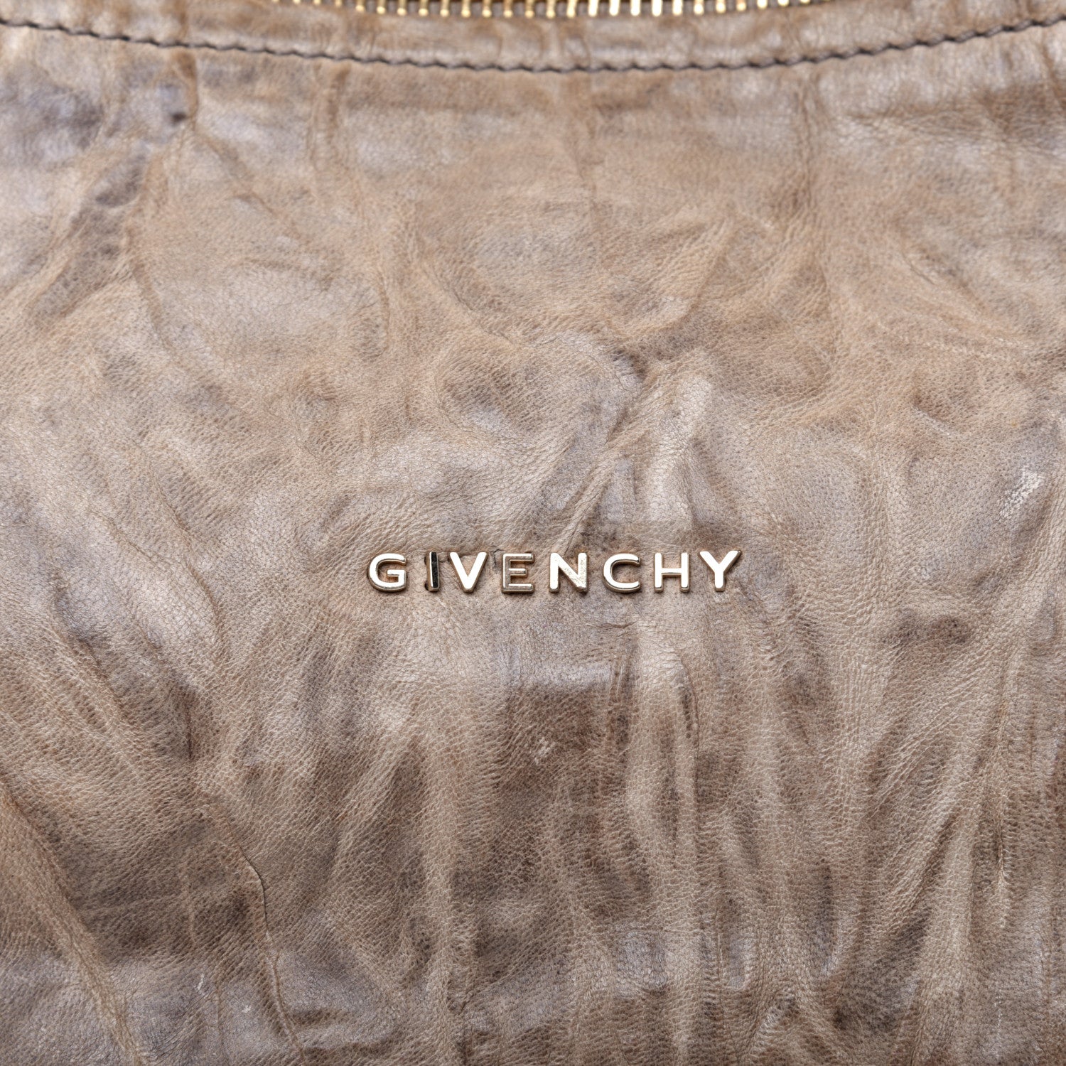 Givenchy Tumbled Sheepskin Small Pandora Charcoal 10 of 10