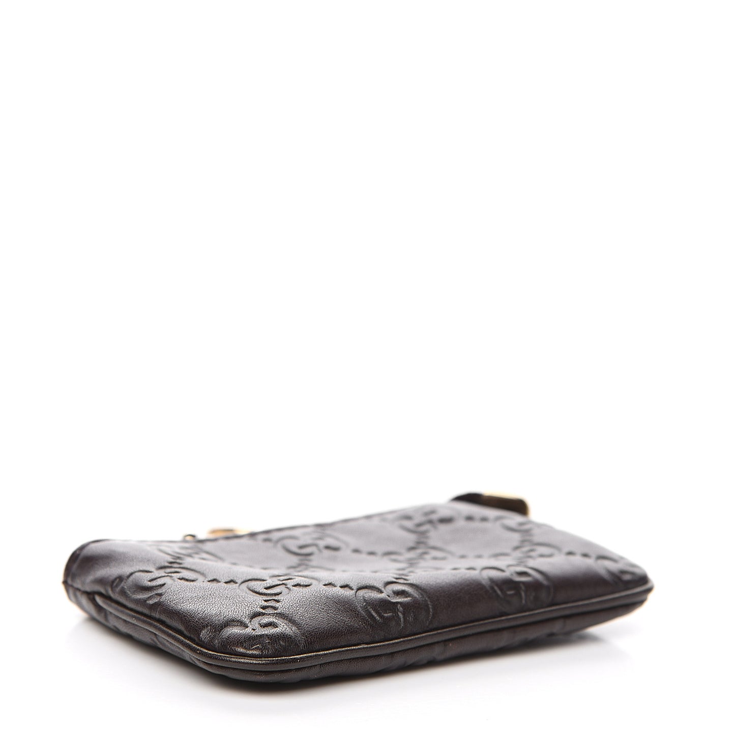 Guccissima Key Case Chocolate