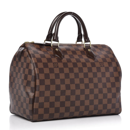 Louis Vuitton Damier Ebene Speedy 30 3 of 10