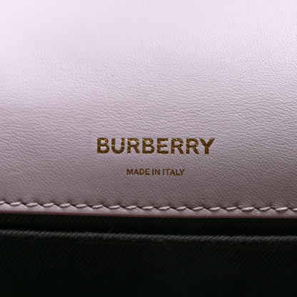 Burberry Lambskin Quilted Small Lola Bag Pale Thistle Soft Fawn 5 of 9
