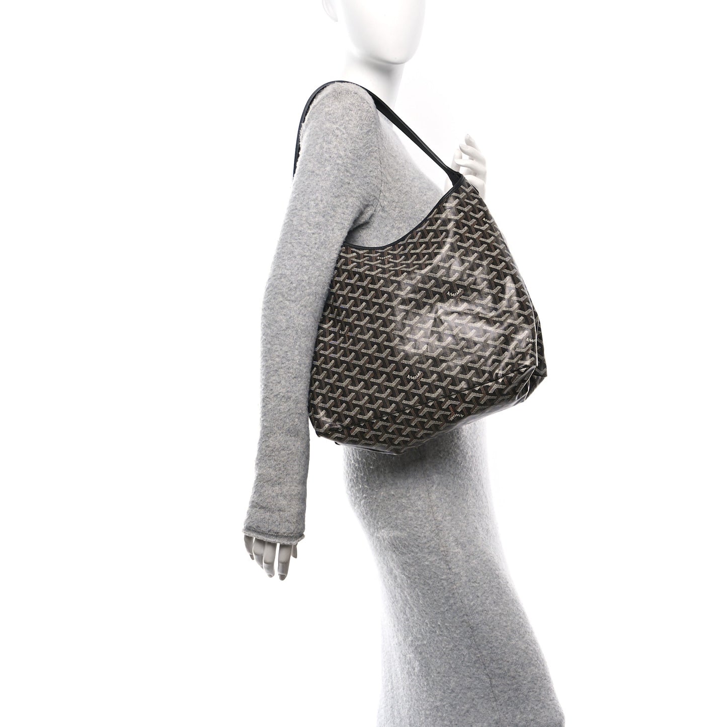 Goyardine Boheme Hobo Black
