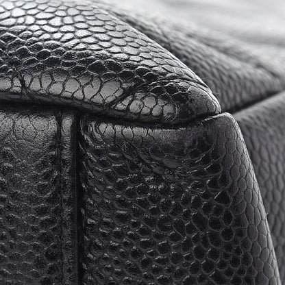 Chanel Caviar Quilted Petit Shopping Tote PST Black 9 of 9