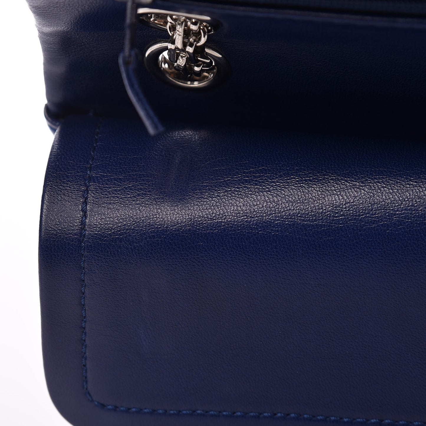 Patent Quilted 2.55 Reissue 226 Flap Navy