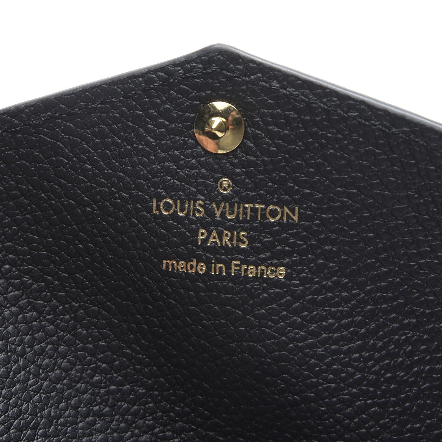 Louis Vuitton Empreinte Key Pouch Black 5 of 5