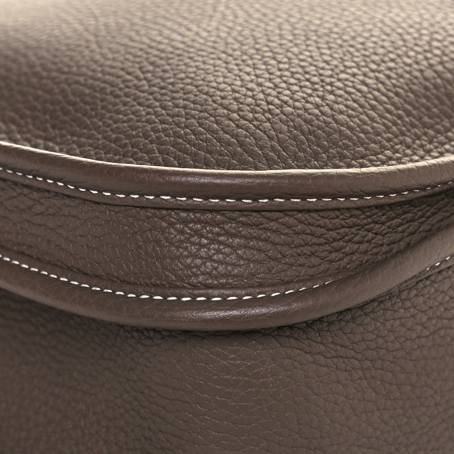 Hermes Taurillon Clemence Evelyne III PM Etoupe 10 of 12