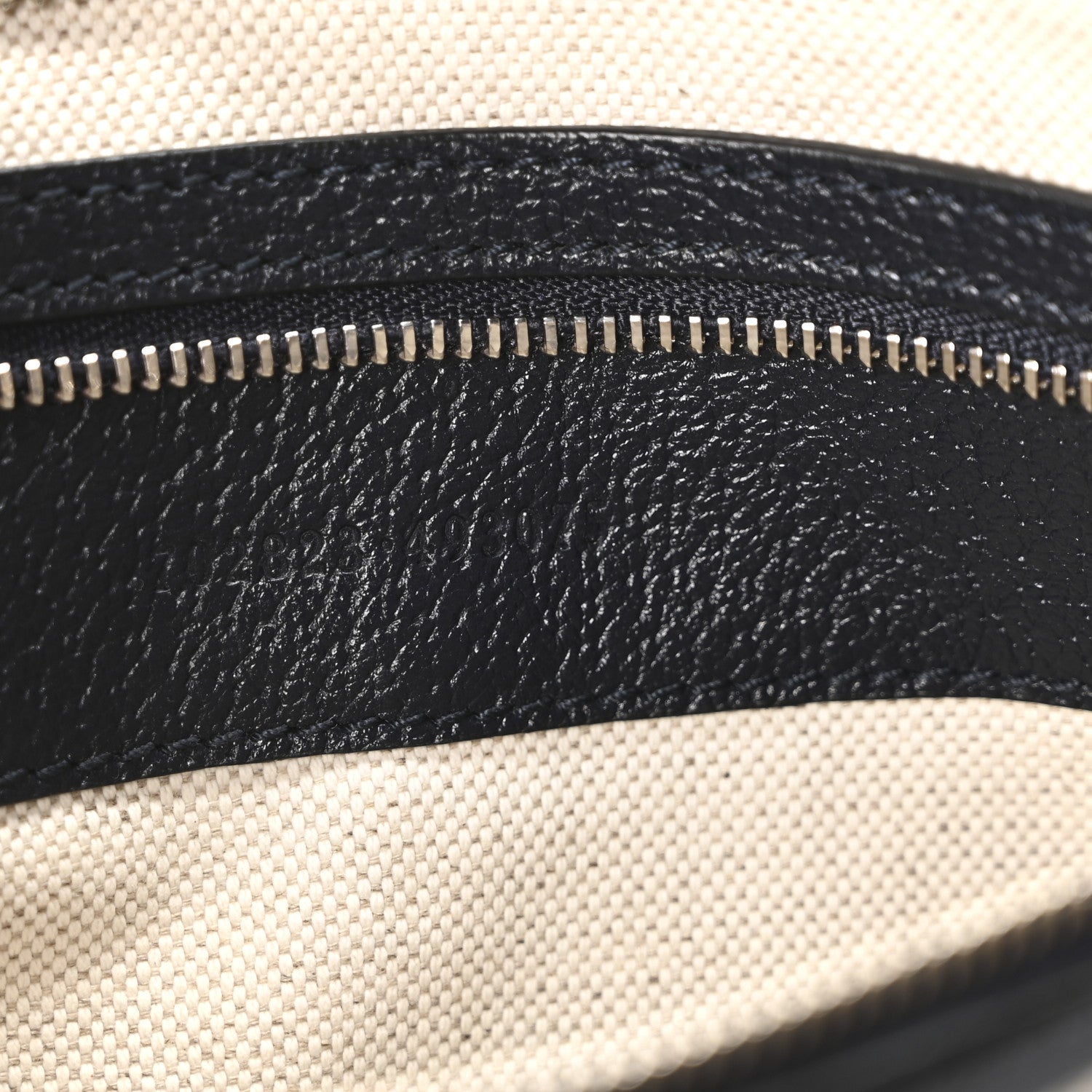 Gucci GG Supreme Monogram Textured Calfskin Web Large Attache Shoulder Bag Beige Blue 7 of 10