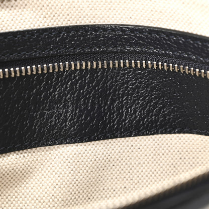 Gucci GG Supreme Monogram Textured Calfskin Web Large Attache Shoulder Bag Beige Blue 7 of 10