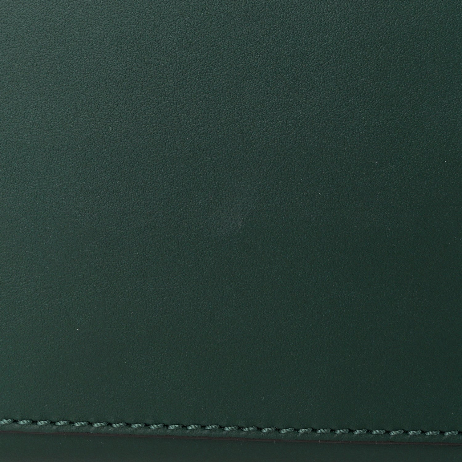 Fendi Vitello Baltico Century Dolce Waves DotCom Satchel Verde Inglese White 7 of 13