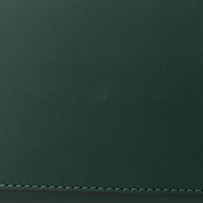 Fendi Vitello Baltico Century Dolce Waves DotCom Satchel Verde Inglese White 7 of 13