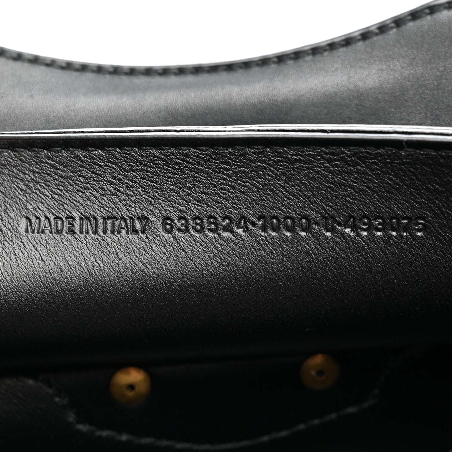 Smooth Calfskin Neo Classic Gold Hardware Mini City Black