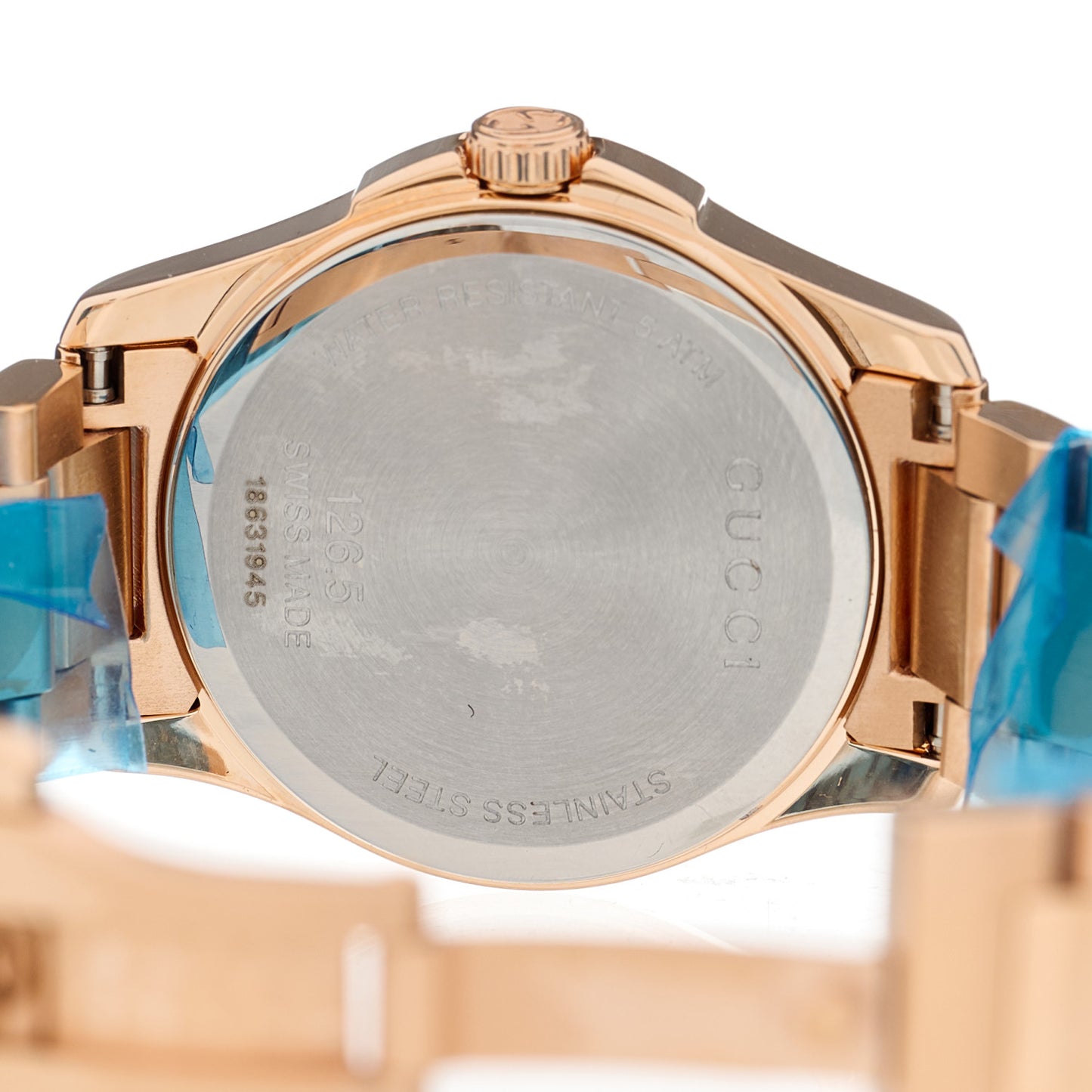 Stainless Steel 27mm G-Timeless Diamante Quartz Watch Rose
