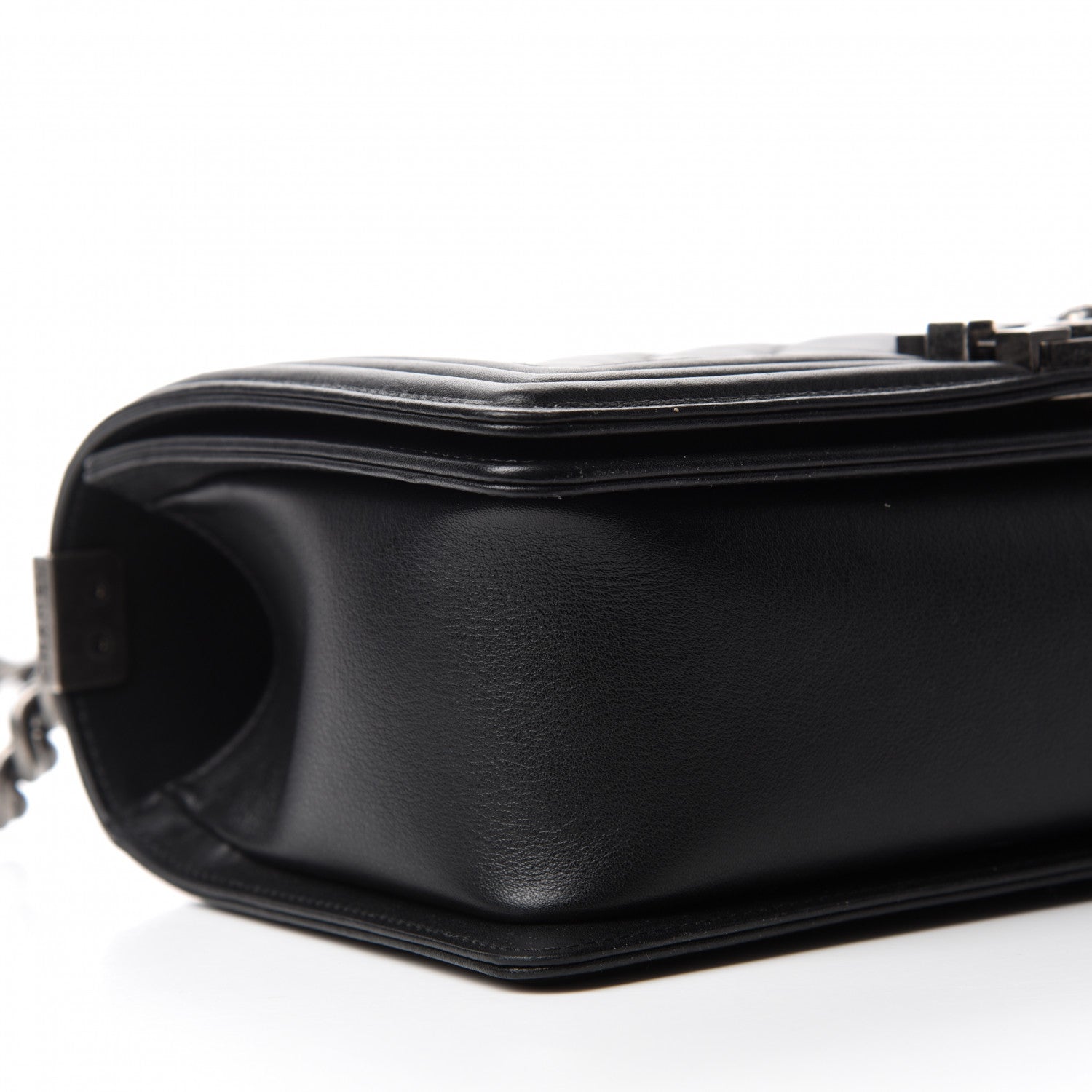 Chanel Calfskin Quilted Medium Boy Flap Black 6 of 11