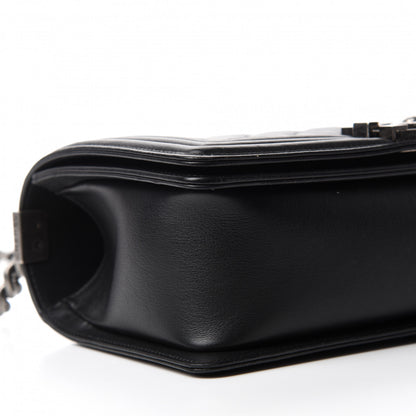 Chanel Calfskin Quilted Medium Boy Flap Black 6 of 11