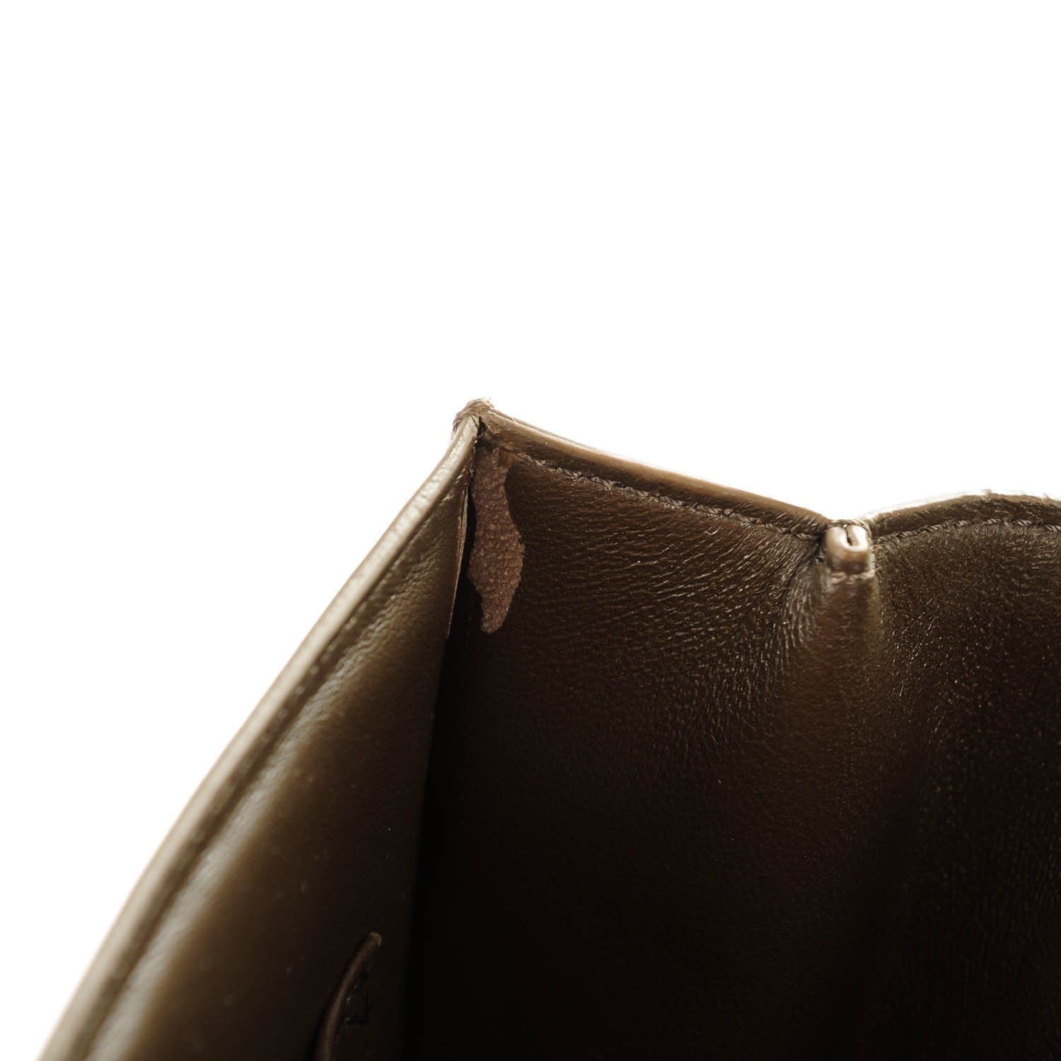 Celine Liege Calfskin Medium Classic Box Flap Bag Souris 5 of 9