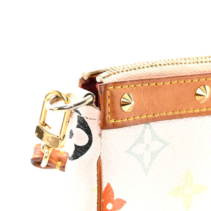 Louis Vuitton Monogram Multicolor Pochette Accessories White 15 of 16
