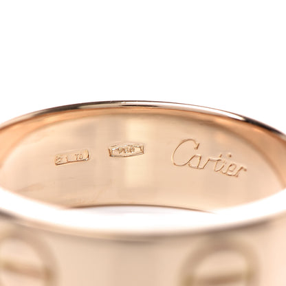 Cartier 18K Yellow Gold 5.5mm LOVE Ring 50 5.25 4 of 6