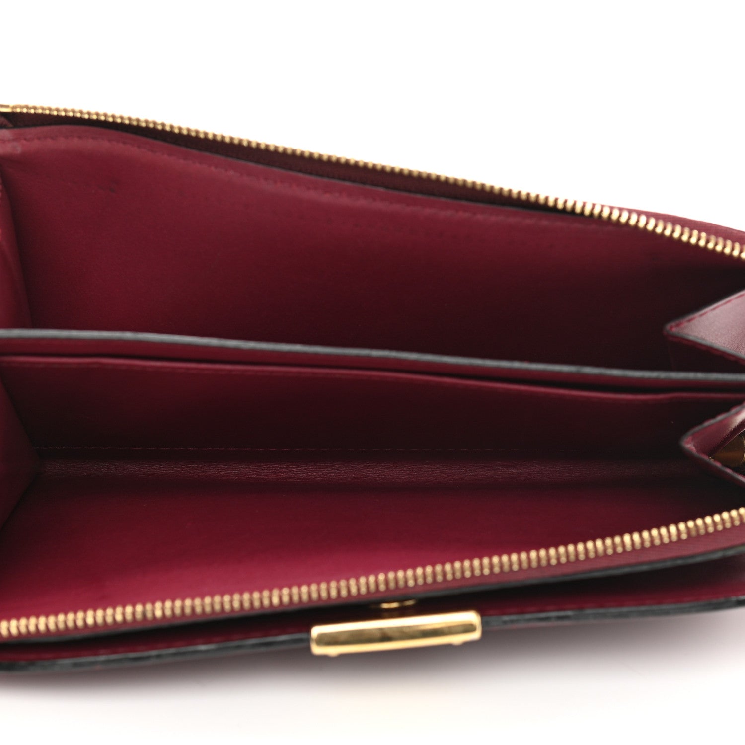 Burberry Calfskin Alvington Continental Wallet Peony Rose 6 of 13