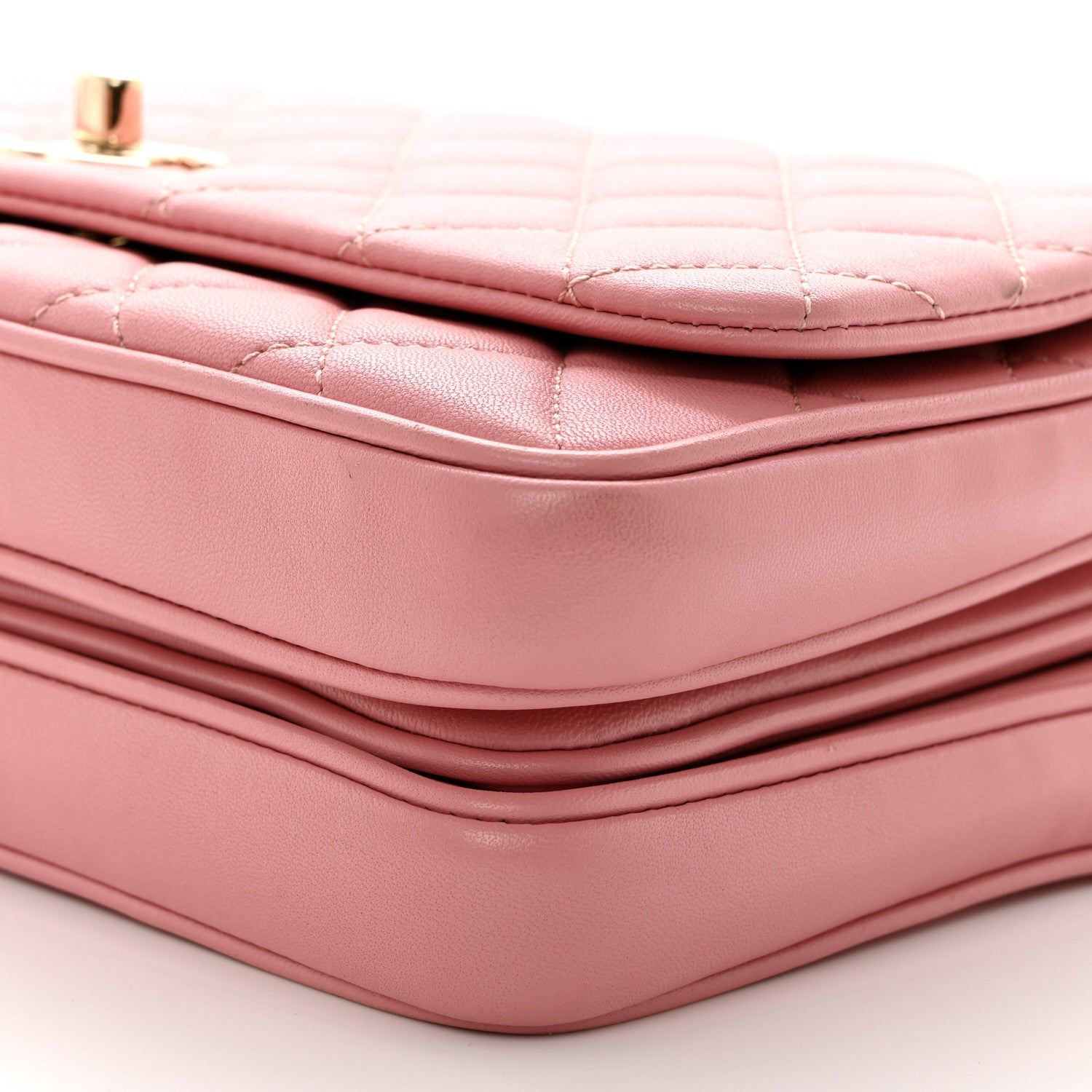Chanel Lambskin Quilted Small Citizen Chic Flap Pink 10 of 10