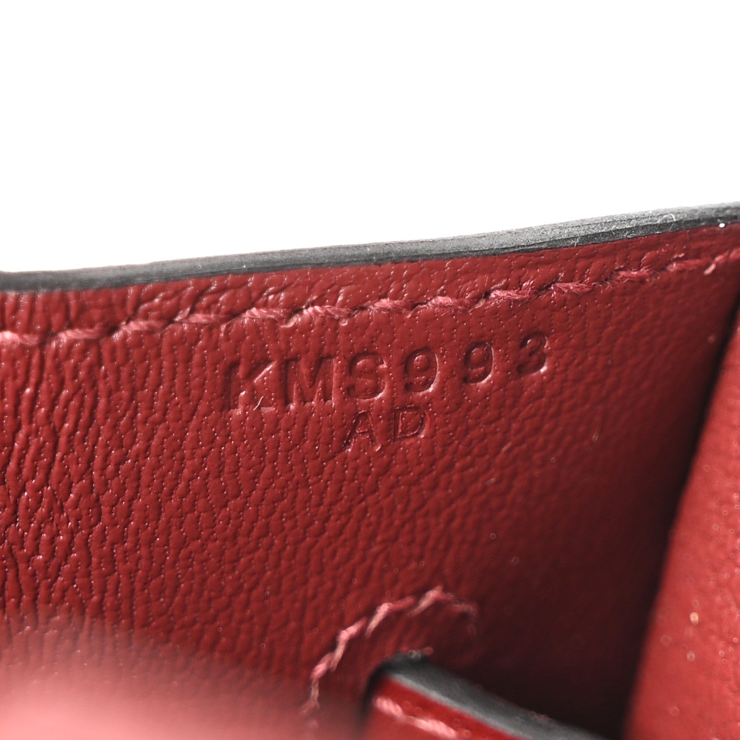 Hermes Box Birkin Sellier 30 Rouge H 12 of 21