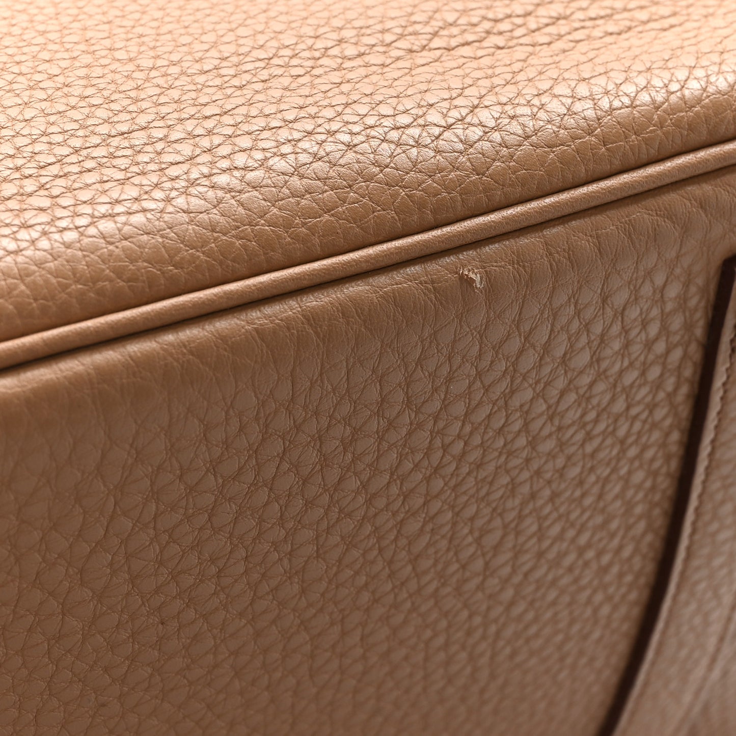 Taurillon Clemence BIRKIN 35 Camel Tabac
