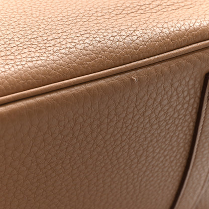 Hermes Taurillon Clemence BIRKIN 35 Camel Tabac 13 of 13