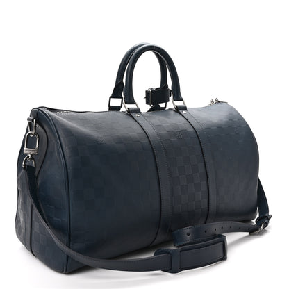 Louis Vuitton Damier Infini Keepall Bandouliere 45 Cosmos 3 of 11