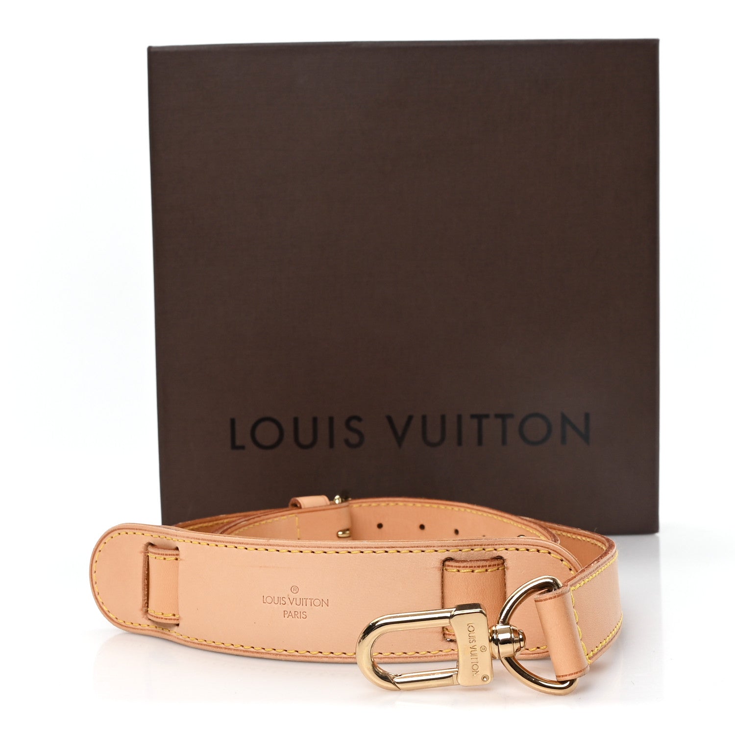 Louis Vuitton Vachetta 25mm Adjustable Keepall Shoulder Strap 4 of 4