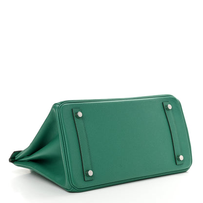 Hermes Epsom Birkin 30 Vert Jade 4 of 13