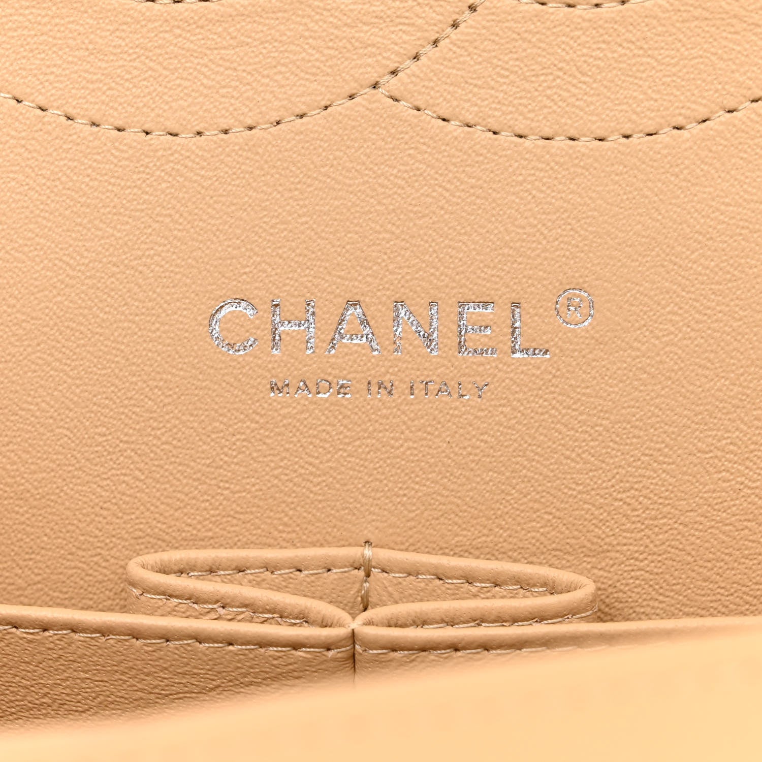 Chanel Caviar Quilted Jumbo Double Flap Beige Clair 6 of 14