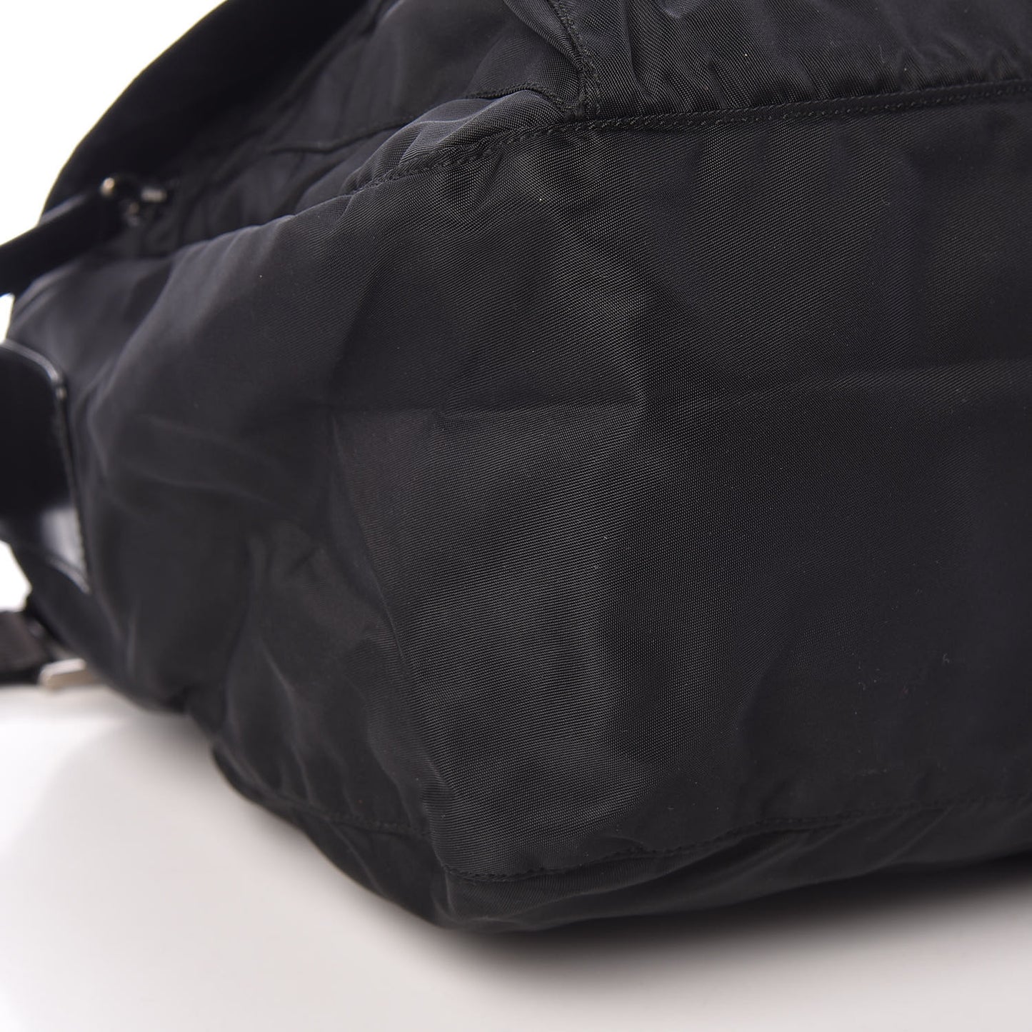 Tessuto Nylon Messenger Bag Black